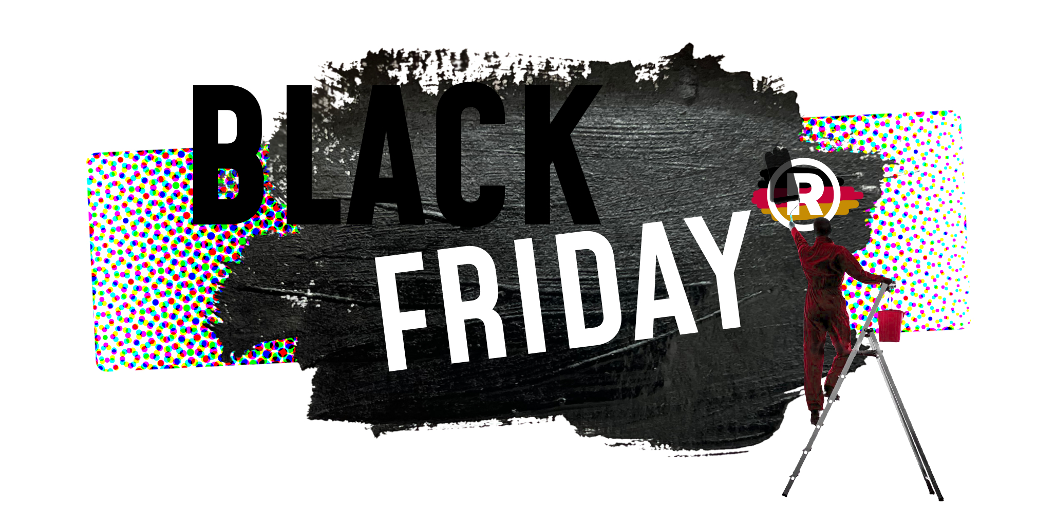 Illustratie Black Friday in Duitsland - ©DACHpilot