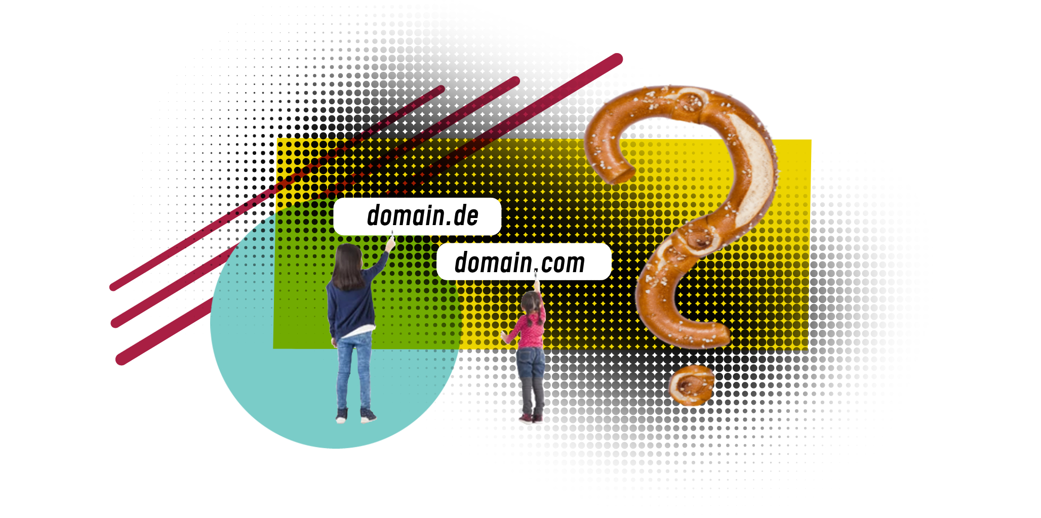 Illustratie Duitse domeinnaam - ©DACHpilot